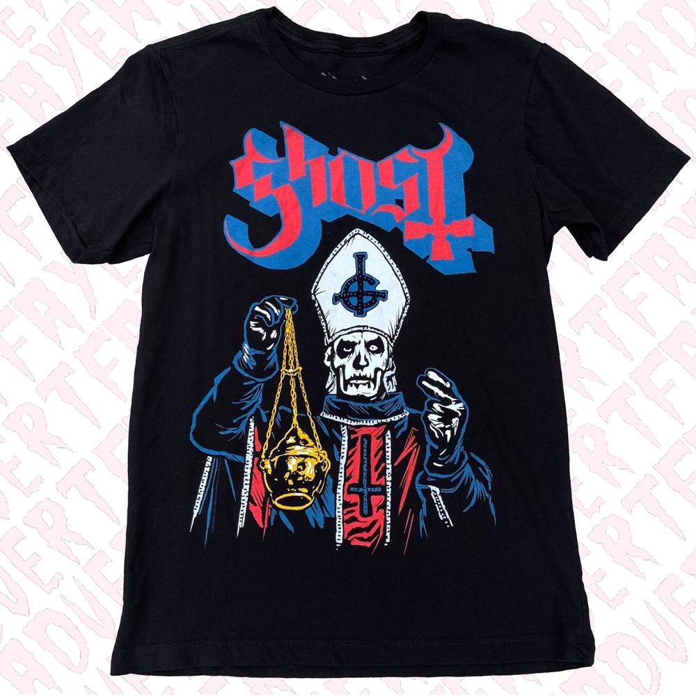 Ghost Papa Emeritus I Band T-Shirt Heavy Metal Rock Tee Goth Unisex Small